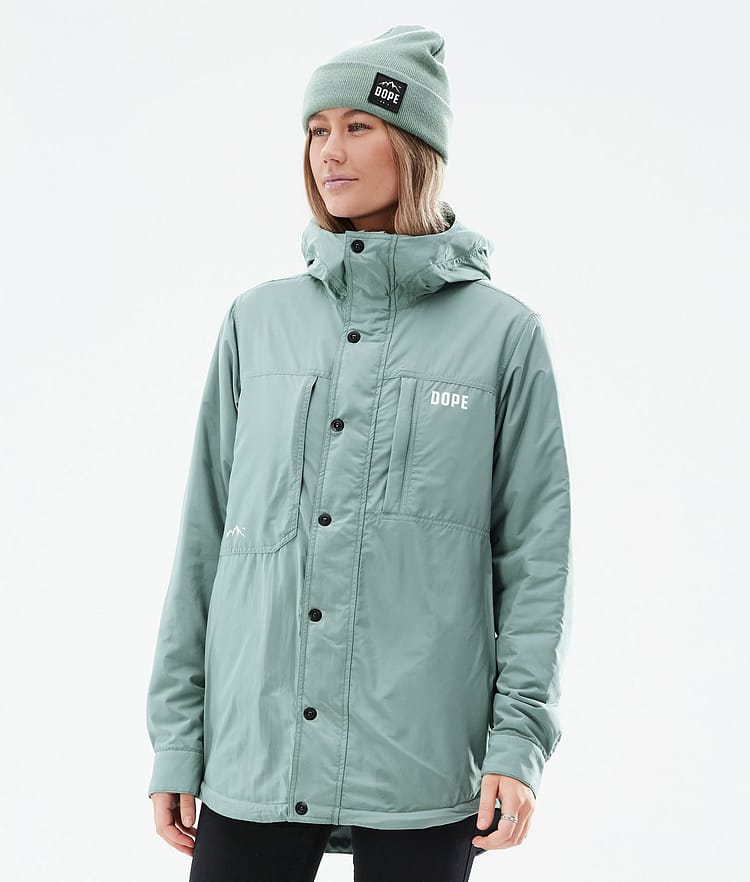 Dope Insulated W Chaqueta Capa Intermedia de Outdoor Mujer Faded Green, Imagen 1 de 10
