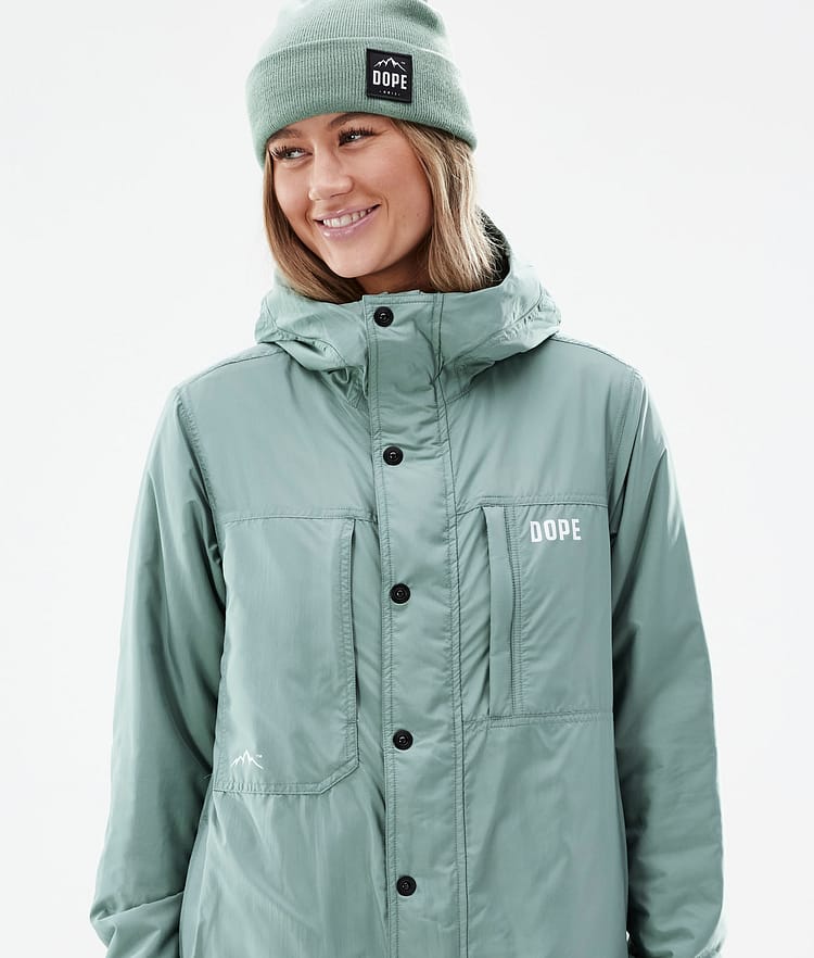 Dope Insulated W Chaqueta Capa Intermedia de Outdoor Mujer Faded Green, Imagen 2 de 10