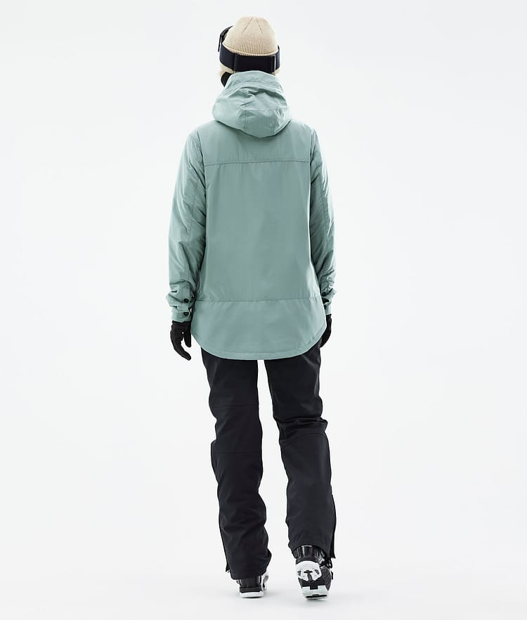 Dope Insulated W Chaqueta Capa Intermedia de Esquí Mujer Faded Green, Imagen 6 de 12