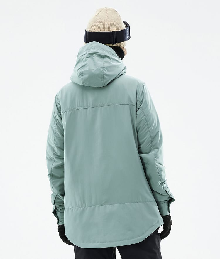 Dope Insulated W Chaqueta Capa Intermedia de Esquí Mujer Faded Green, Imagen 8 de 12