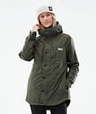 Dope Insulated W Kurtka typu midlayer Outdoor Kobiety Olive Green