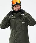 Dope Insulated W Chaqueta Capa Intermedia de Esquí Mujer Olive Green, Imagen 3 de 12