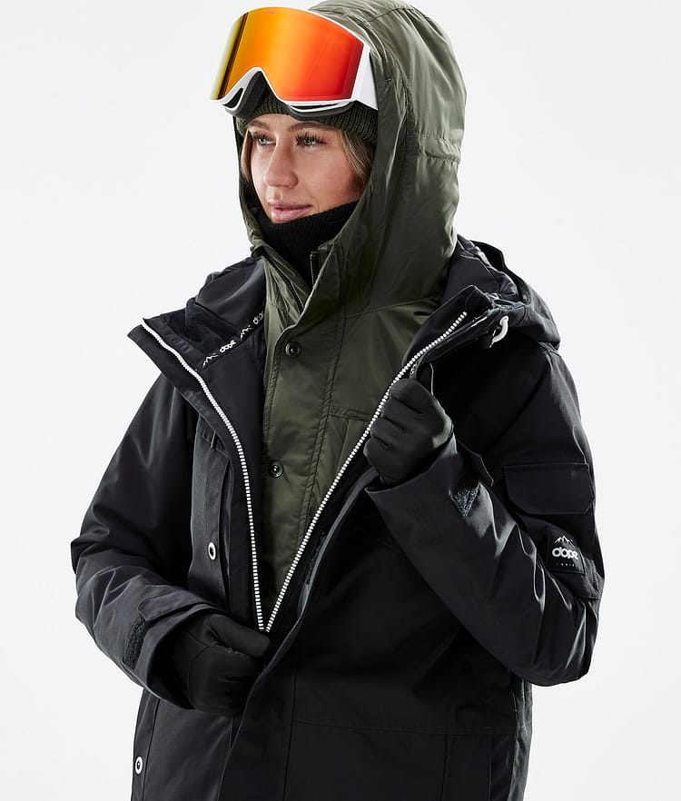 Dope Insulated W Chaqueta Capa Intermedia de Esquí Mujer Olive Green, Imagen 4 de 12