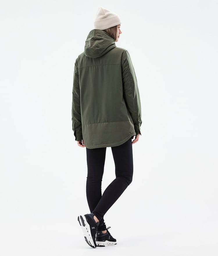 Dope Insulated W Chaqueta Capa Intermedia de Outdoor Mujer Olive Green, Imagen 4 de 10