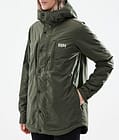 Dope Insulated W Chaqueta Capa Intermedia de Outdoor Mujer Olive Green, Imagen 7 de 10