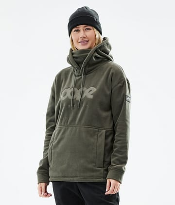 Dope Cozy II W 21 Bluza Polarowa Kobiety Olive Green