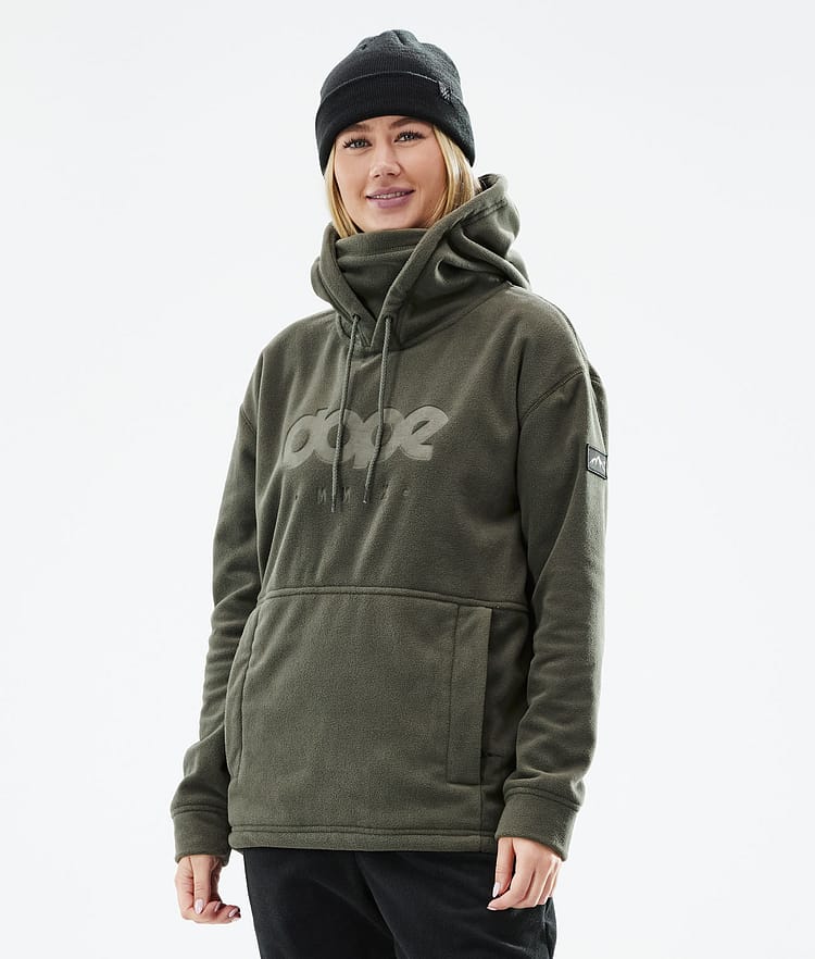 Dope Cozy II W 21 Bluza Polarowa Kobiety Olive Green, Zdjęcie 1 z 6