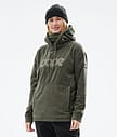 Dope Cozy II W 2021 Pull Polaire Femme Olive Green
