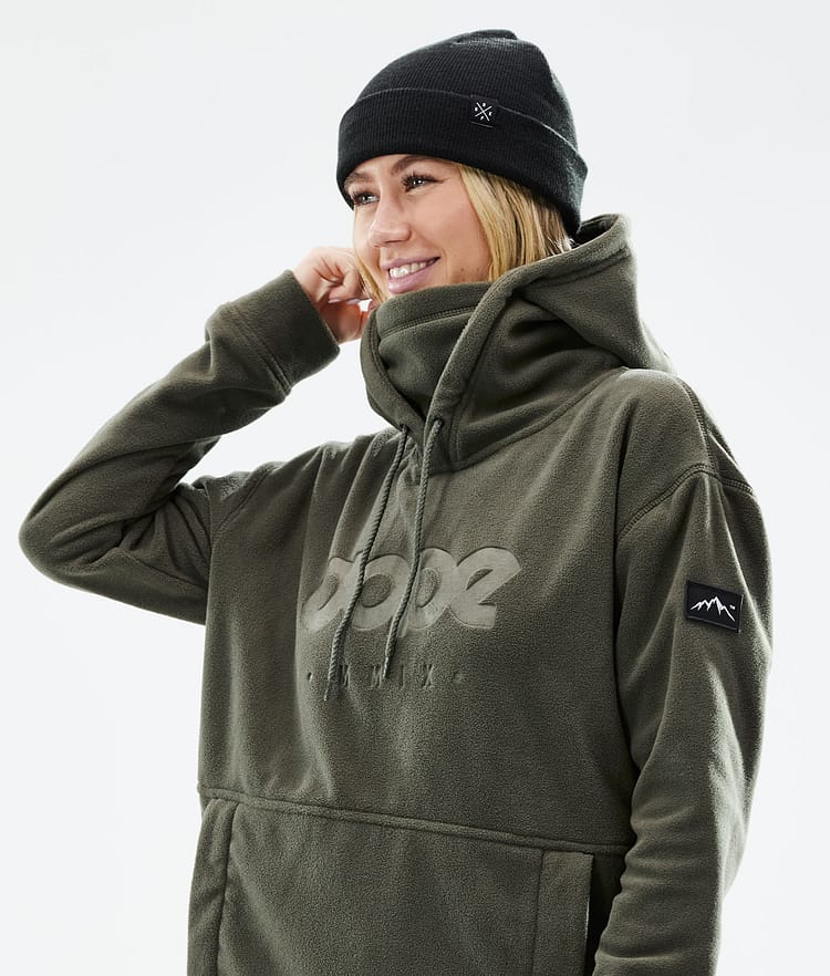 Dope Cozy II W 21 Bluza Polarowa Kobiety Olive Green, Zdjęcie 2 z 6