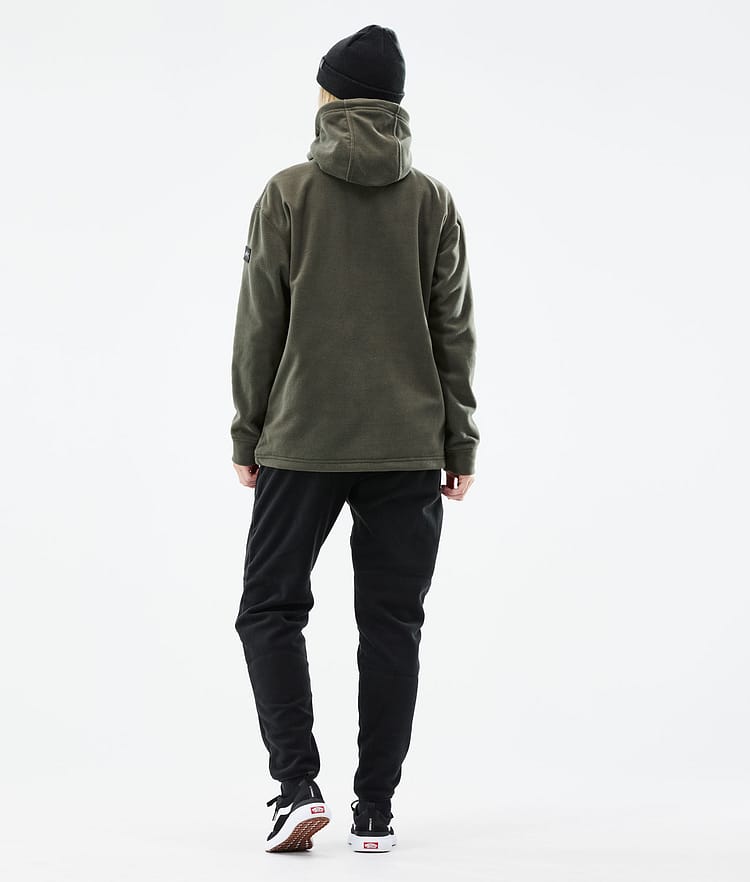 Dope Cozy II W 21 Bluza Polarowa Kobiety Olive Green, Zdjęcie 5 z 6