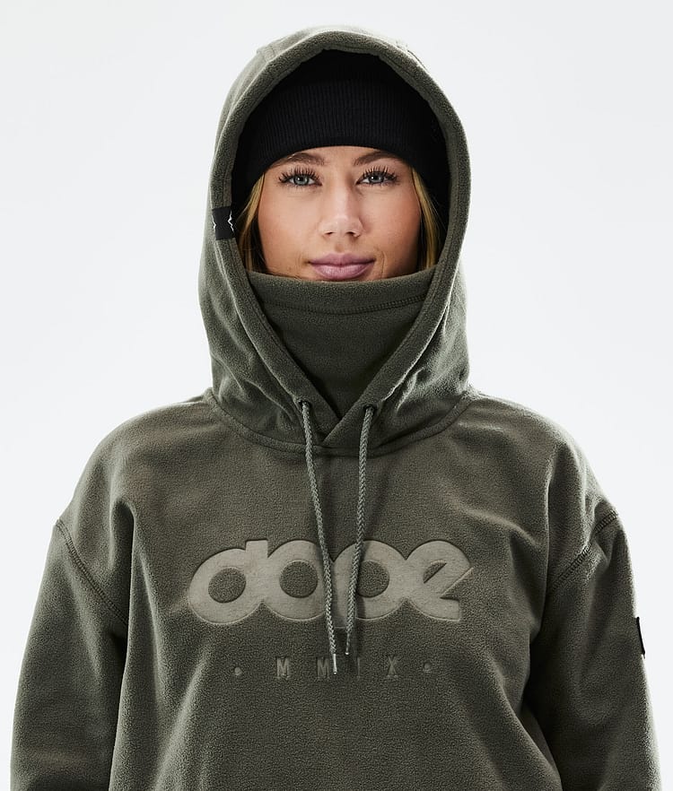 Dope Cozy II W 21 Bluza Polarowa Kobiety Olive Green, Zdjęcie 6 z 6