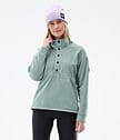 Dope Comfy W 2021 Felpa Pile Donna Faded Green