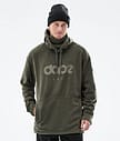 Dope Cozy II 2021 Fleece Hoodie Men Olive Green