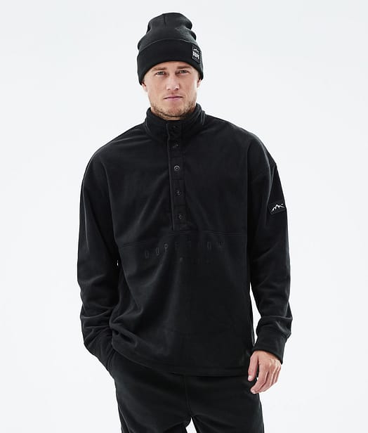 Dope Comfy 2021 Sweter Polarowy Mężczyźni Black