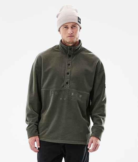 Dope Comfy 2021 Fleece Trui Heren Olive Green