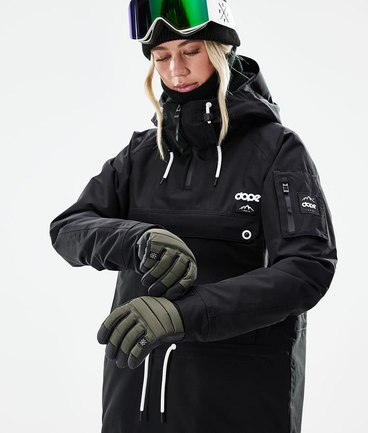 Dope Ace 21 Guantes de esquí Olive Green, Imagen 6 de 6