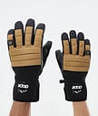 Dope Ace 2021 Ski Gloves Men Gold