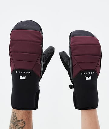 Montec Kilo 21 Zimní Rukavice Burgundy