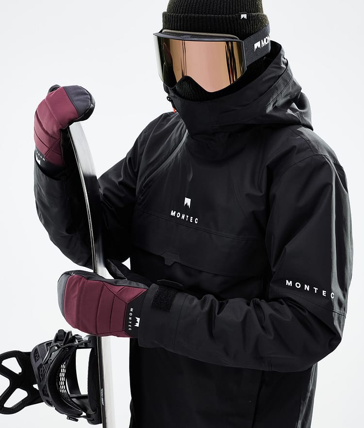 Montec Kilo 21 Rękawice Mitt Burgundy, Zdjęcie 5 z 6