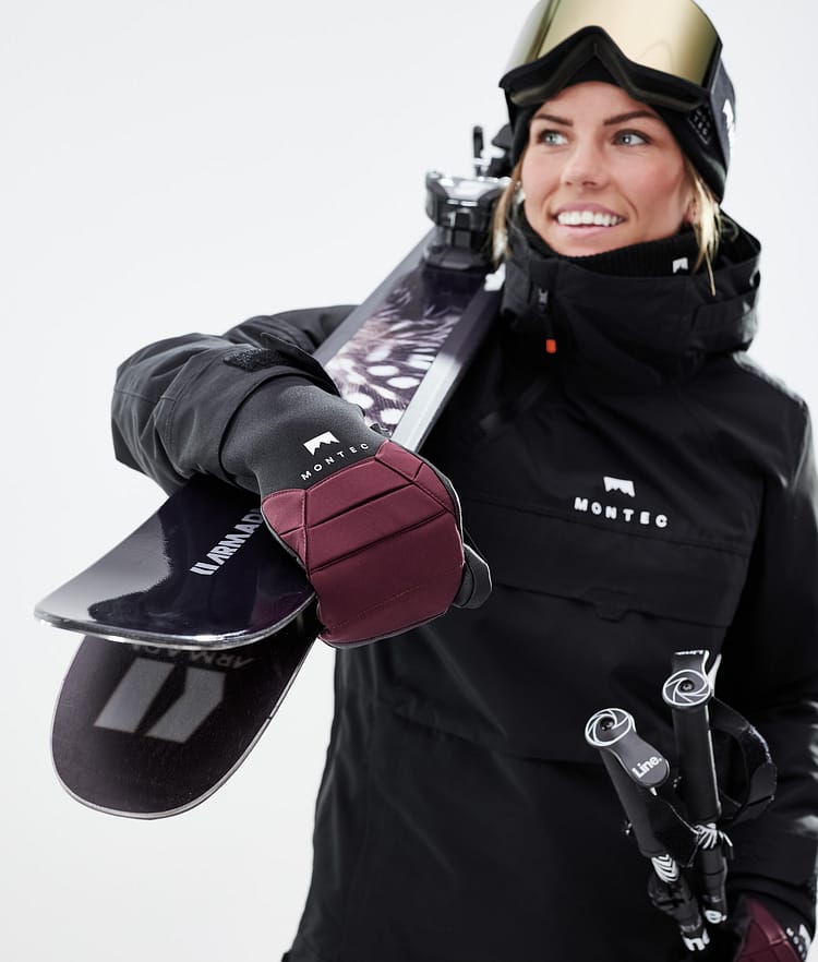 Montec Kilo 21 Rękawice Mitt Burgundy, Zdjęcie 6 z 6