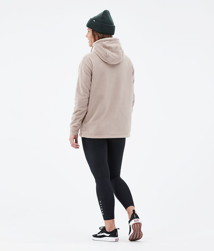 Montec Delta W 21 Polar con Capucha Mujer Sand, Imagen 5 de 7