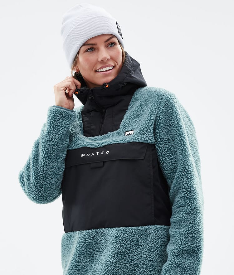 Montec Lima W 21 Fleecová Mikina s Kapucí Dámské Atlantic/Black Renewed, Obrázek 2 z 10