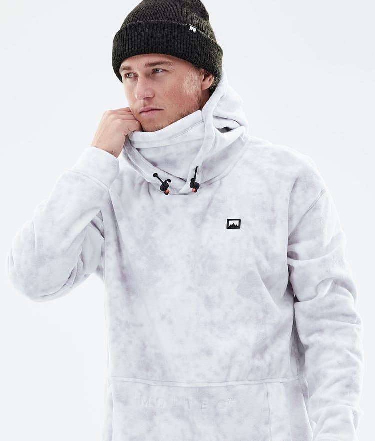 Montec Delta 2021 Fleecová Mikina s Kapucí Pánské White Tiedye, Obrázek 2 z 7
