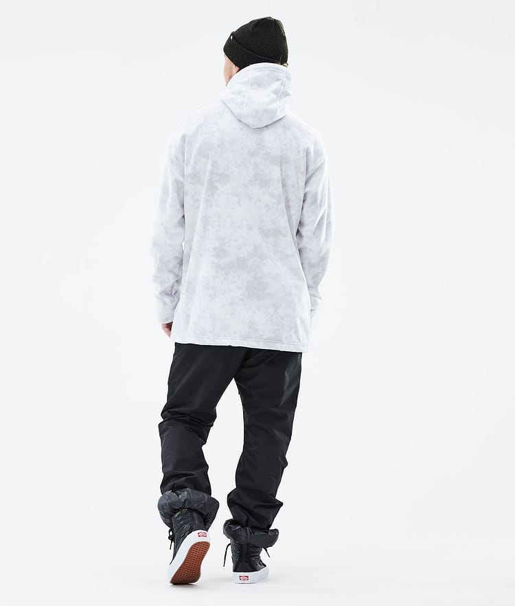 Montec Delta 2021 Fleecová Mikina s Kapucí Pánské White Tiedye, Obrázek 5 z 7