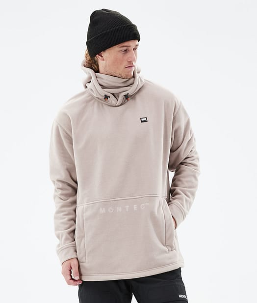 Montec Delta 2021 Fleece Hoodie Men Sand