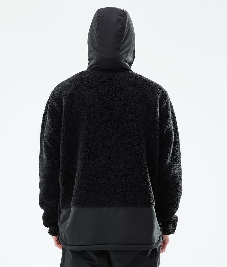 Montec Lima 21 Fleecová Mikina s Kapucí Pánské Black/Phantom, Obrázek 3 z 10