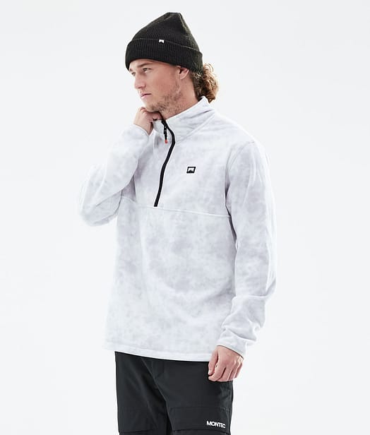 Montec Echo 2021 Fleece Trui Heren White Tiedye