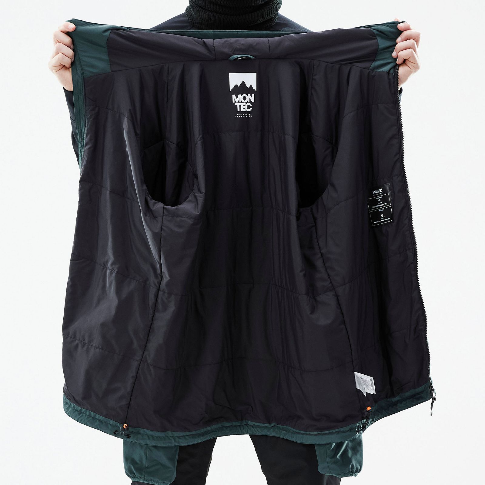 Montec Toasty 60Gsm Chaqueta Capa Intermedia de Esquí Hombre Dark Atlantic, Imagen 11 de 11