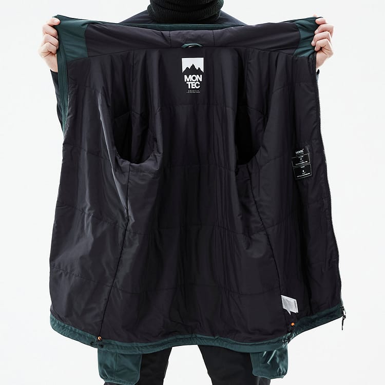 Montec Toasty 60Gsm Chaqueta Capa Intermedia de Esquí Hombre Dark Atlantic, Imagen 11 de 11