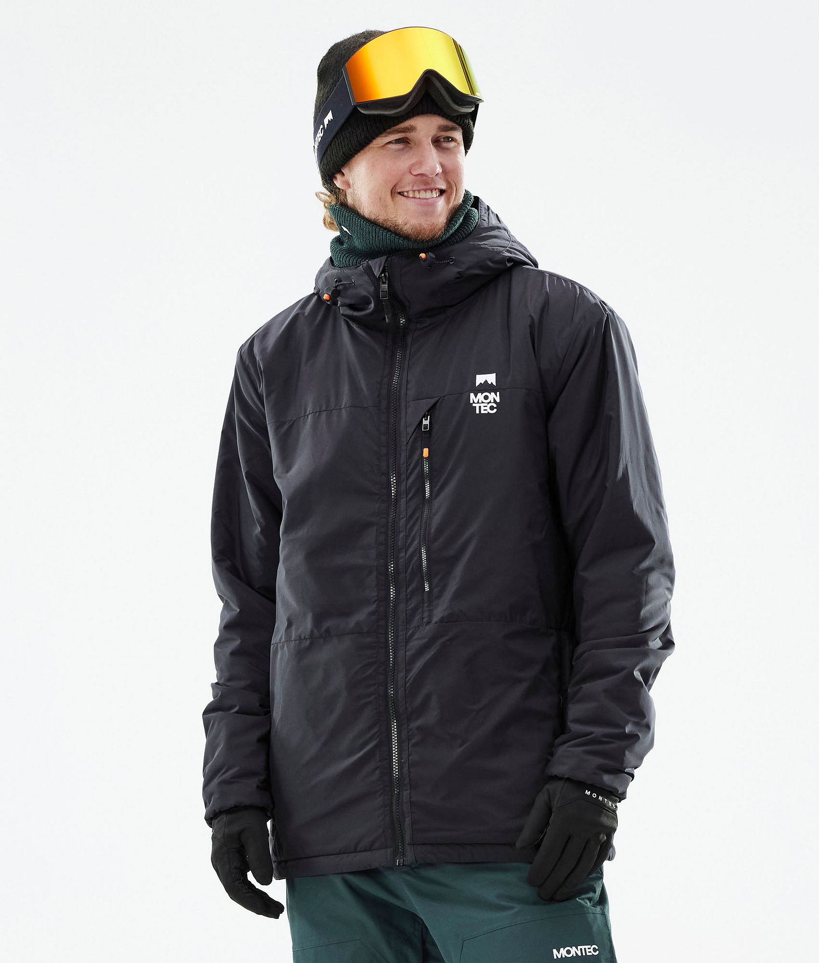 Montec Toasty 120Gsm Chaqueta Capa Intermedia de Esquí Hombre Black, Imagen 1 de 11