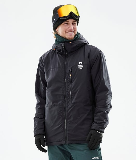 Montec Toasty 120Gsm Bunda střední vrstvy Lyžařský Pánské Black