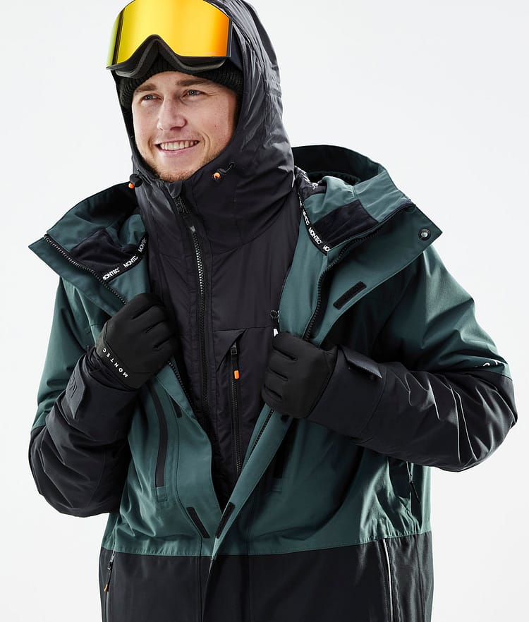 Montec Toasty 120Gsm Bunda střední vrstvy Lyžařský Pánské Black, Obrázek 4 z 11