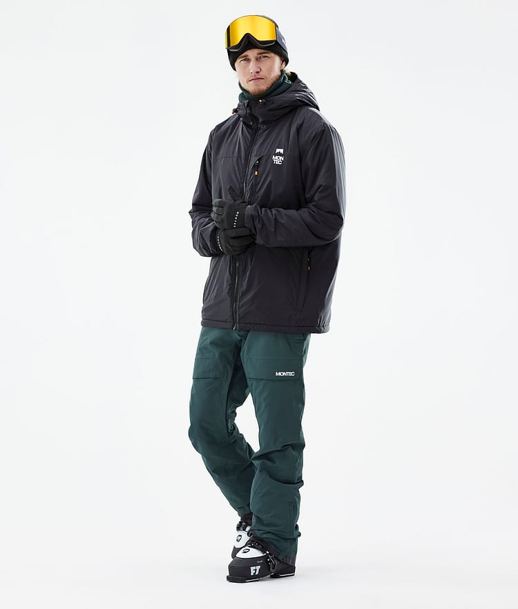 Montec Toasty 120Gsm Bunda střední vrstvy Lyžařský Pánské Black, Obrázek 5 z 11