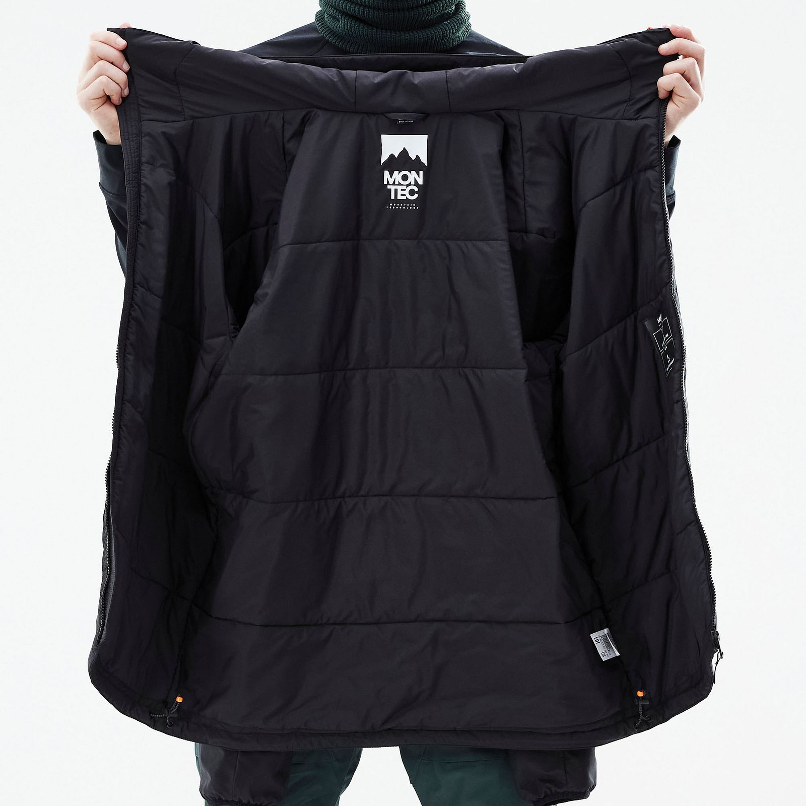 Montec Toasty 120Gsm Chaqueta Capa Intermedia de Esquí Hombre Black, Imagen 11 de 11