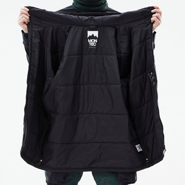 Montec Toasty 120Gsm Bunda střední vrstvy Lyžařský Pánské Black, Obrázek 11 z 11