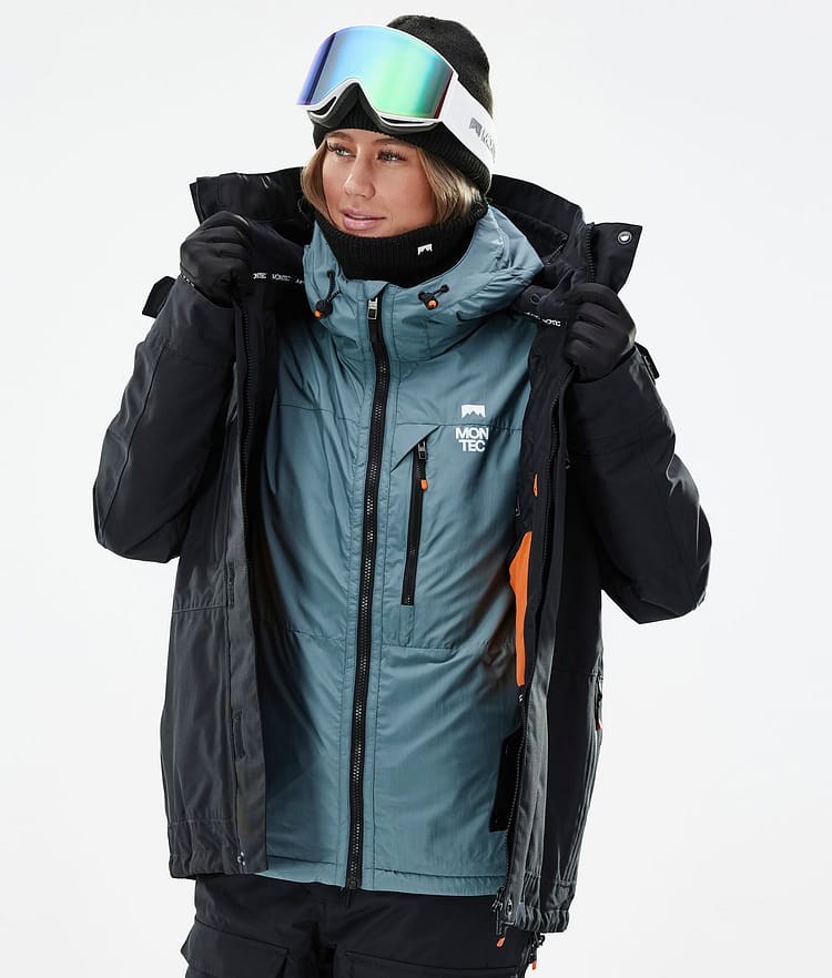 Montec Toasty W 60Gsm Chaqueta Capa Intermedia de Esquí Mujer Atlantic, Imagen 2 de 11