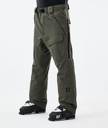 Dope Antek 2021 Lyžařské Kalhoty Pánské Olive Green