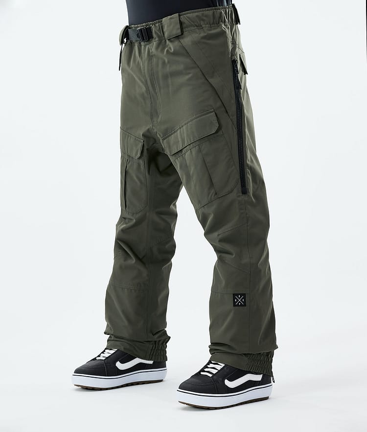 Dope Antek 21 Kalhoty na Snowboard Pánské Olive Green, Obrázek 1 z 6
