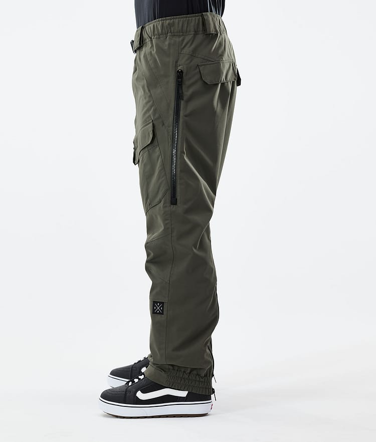 Dope Antek 21 Kalhoty na Snowboard Pánské Olive Green, Obrázek 2 z 6