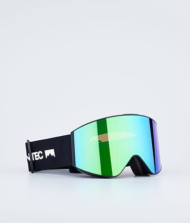 Montec Scope 21 Brýle na Lyže Black/Tourmaline Green Mirror