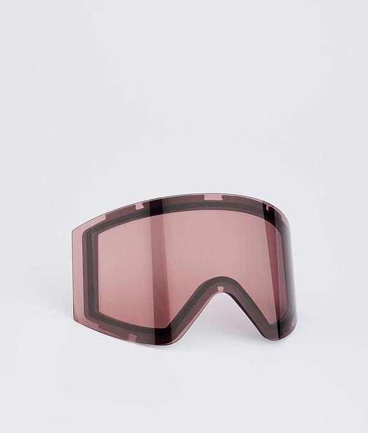 Montec Scope 2021 Goggle Lens Ecran de remplacement pour masque de ski Red Brown