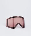 Montec Scope 2021 Goggle Lens Ecran de remplacement pour masque de ski Homme Red Brown