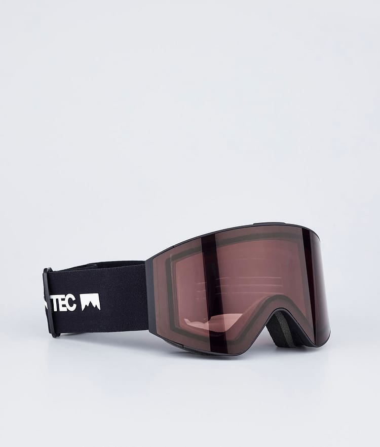 Montec Scope 21 Goggle Lens Snow Vervangingslens Red Brown, Afbeelding 2 van 2