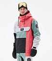 Dope Blizzard LE Snowboard Jacket Men Limited Edition Patchwork Coral