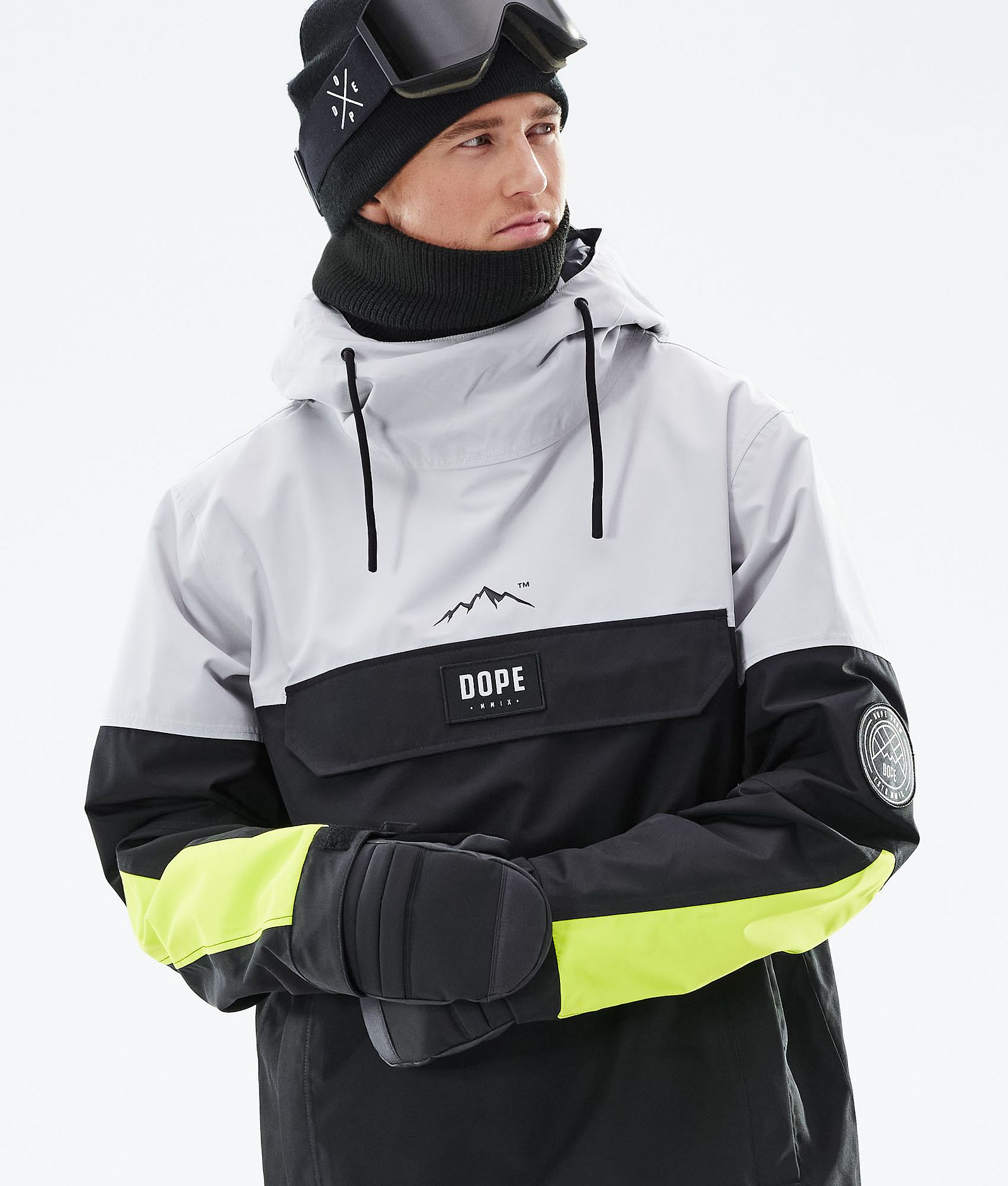 Dope Blizzard LE Ski jas Heren Limited Edition Multicolor Light Grey, Afbeelding 2 van 10