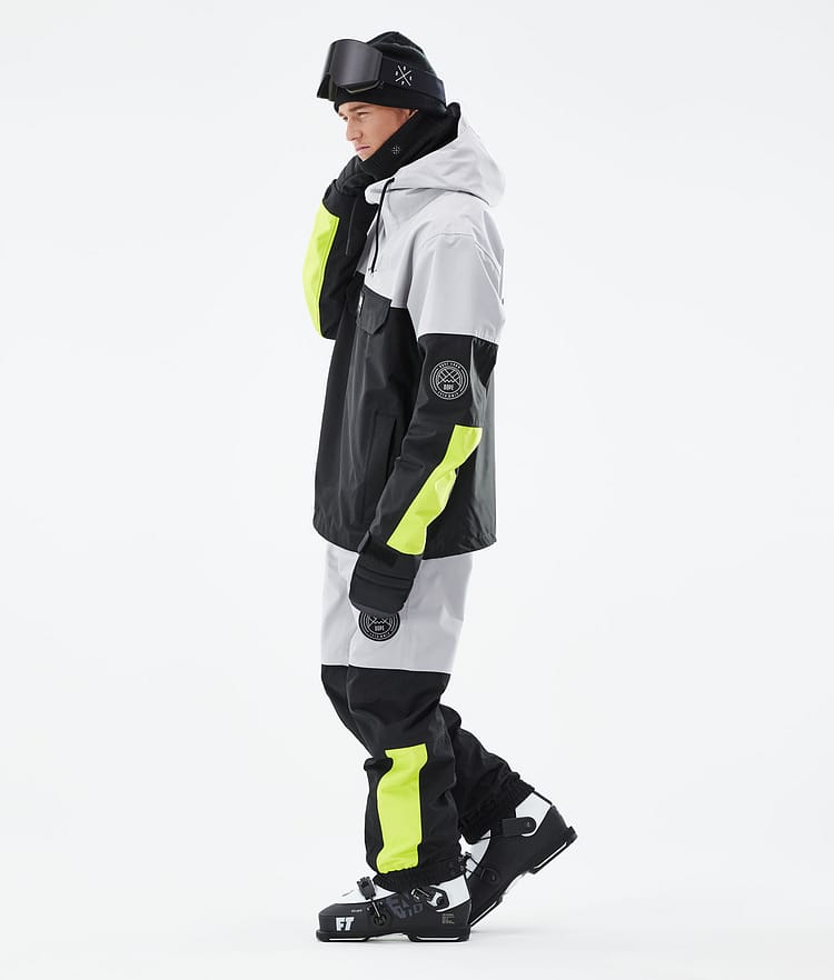 Dope Blizzard LE Ski jas Heren Limited Edition Multicolor Light Grey, Afbeelding 4 van 10